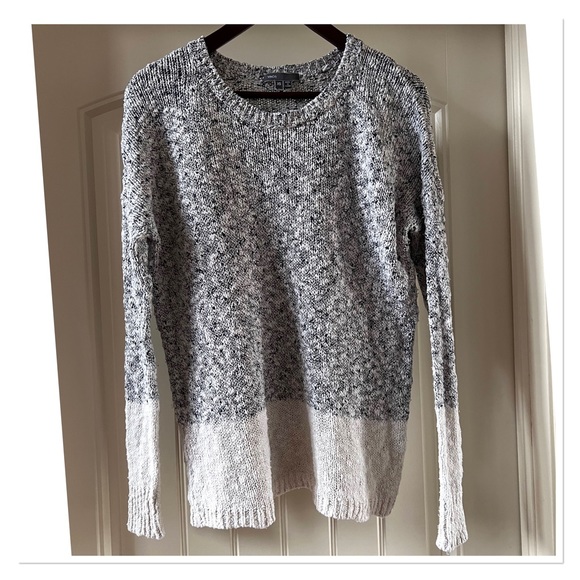 VINCE Marled Colorblock Sweater - Picture 5 of 14